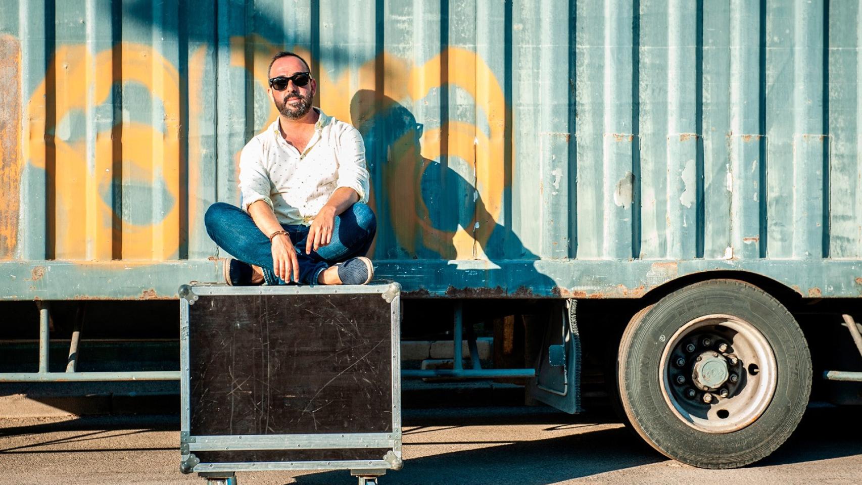 David Martínez, concejal de Cultura y director del Festival Internacional de Teatro, Música y Danza de San Javier.