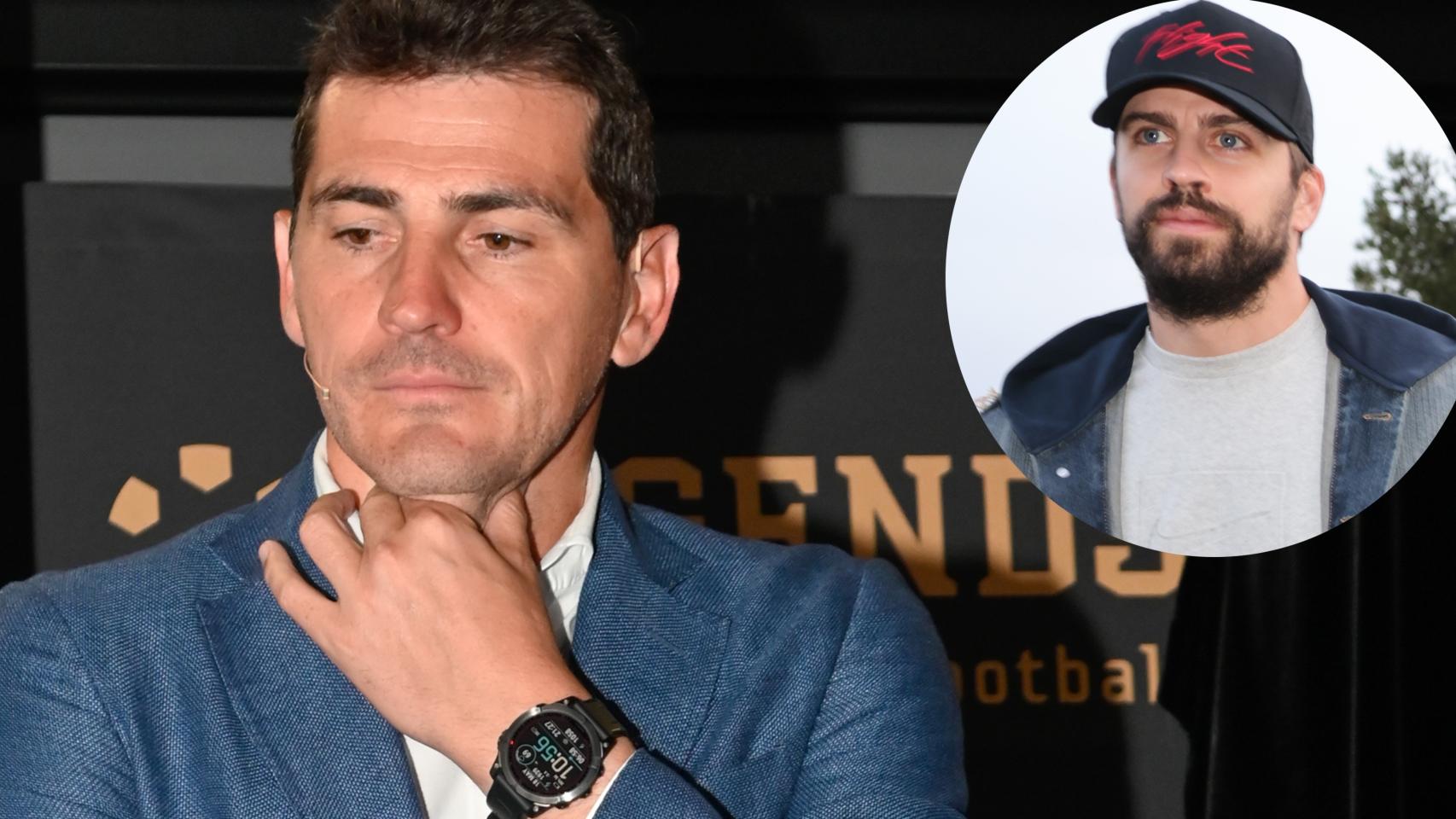 Imágenes del día: el mensaje en el que Iker Casillas llama sinvergüenza máximo a Piqué en la final de la Kings y Queens League