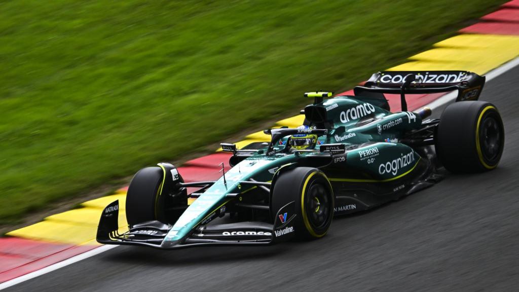 Fernando Alonso en Spa