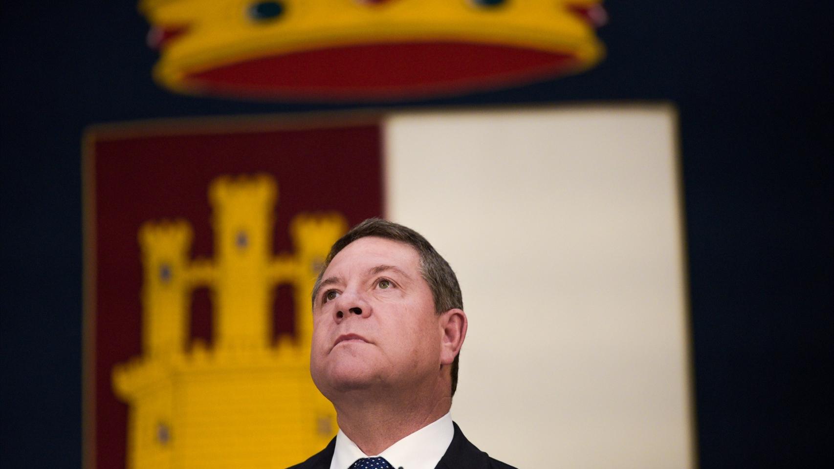 Page, durante la toma de posesión de su Gobierno
