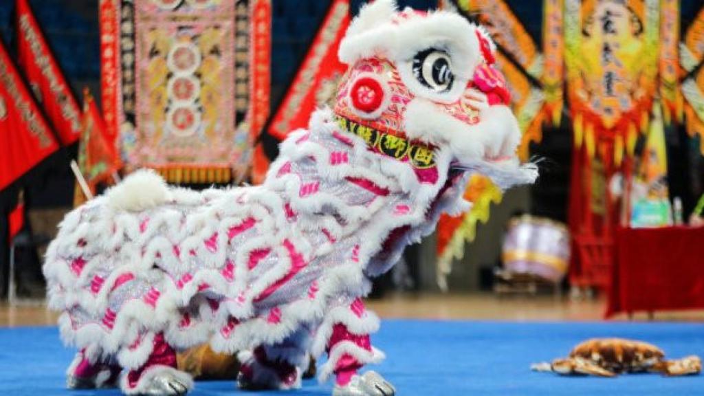 Danza del león.
