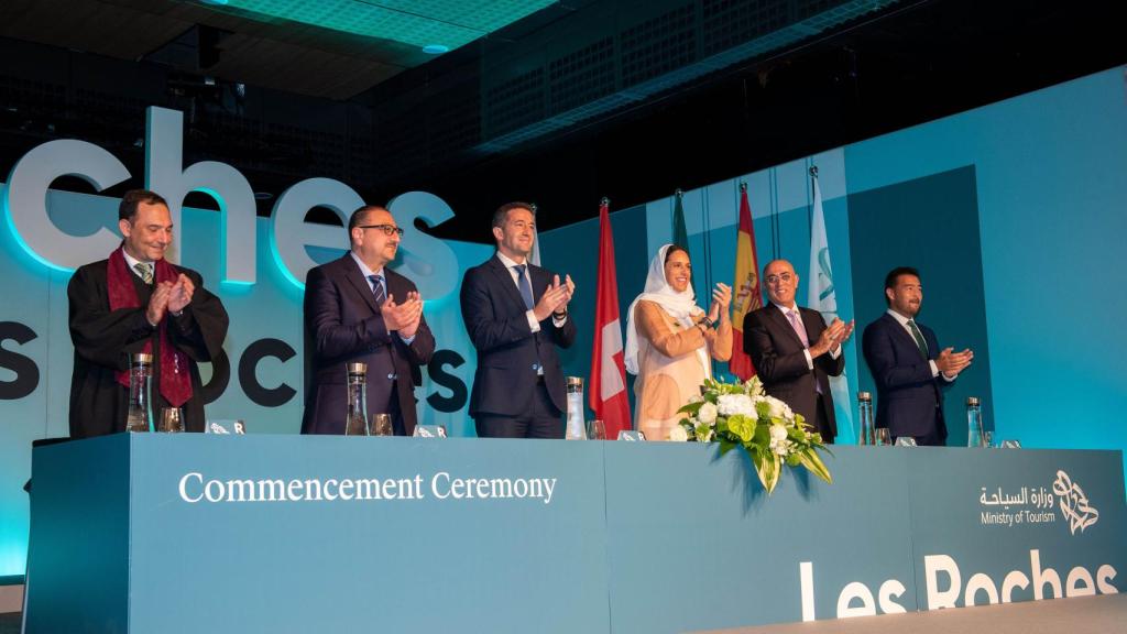 Un momento de la entrega de los diplomas.