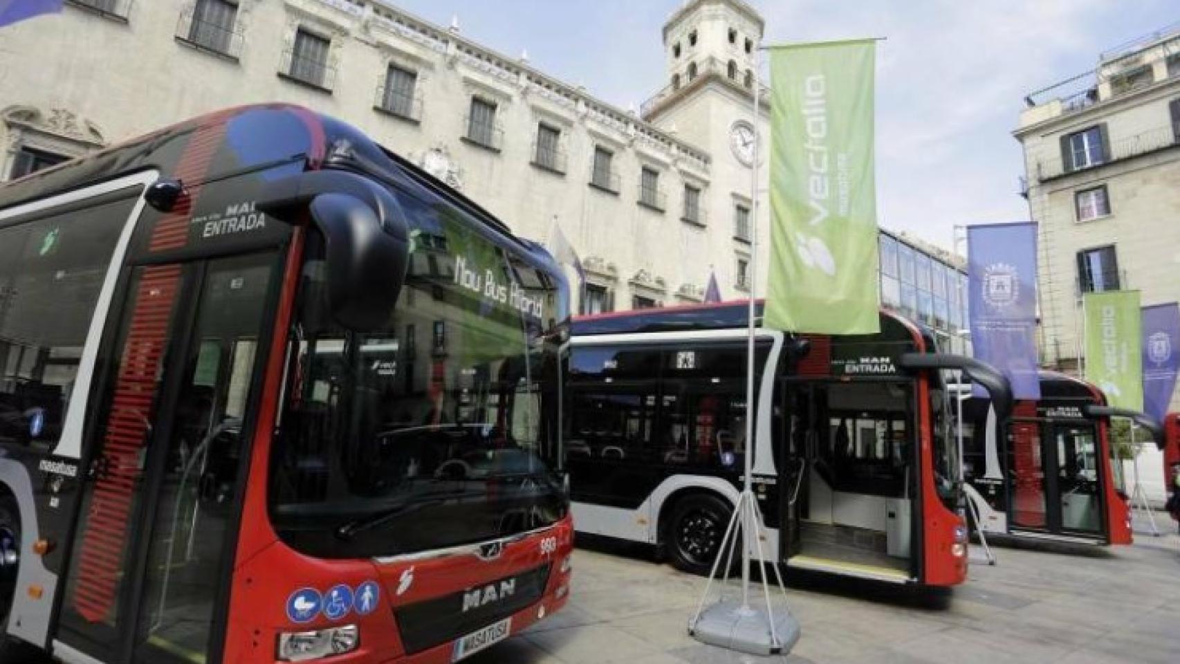 Autobuses de Alicante.