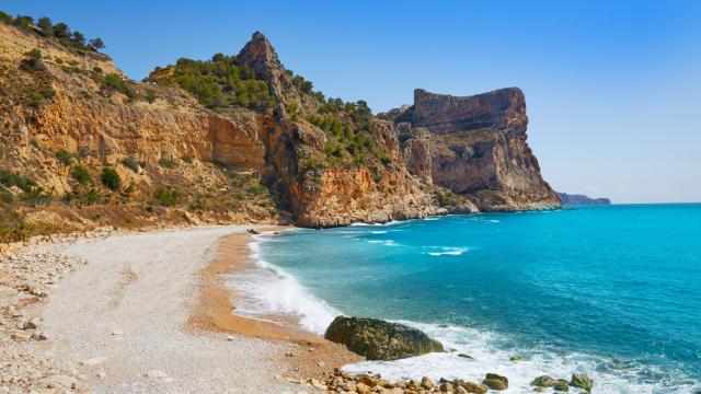 Cala Moraig en Benitatxell.