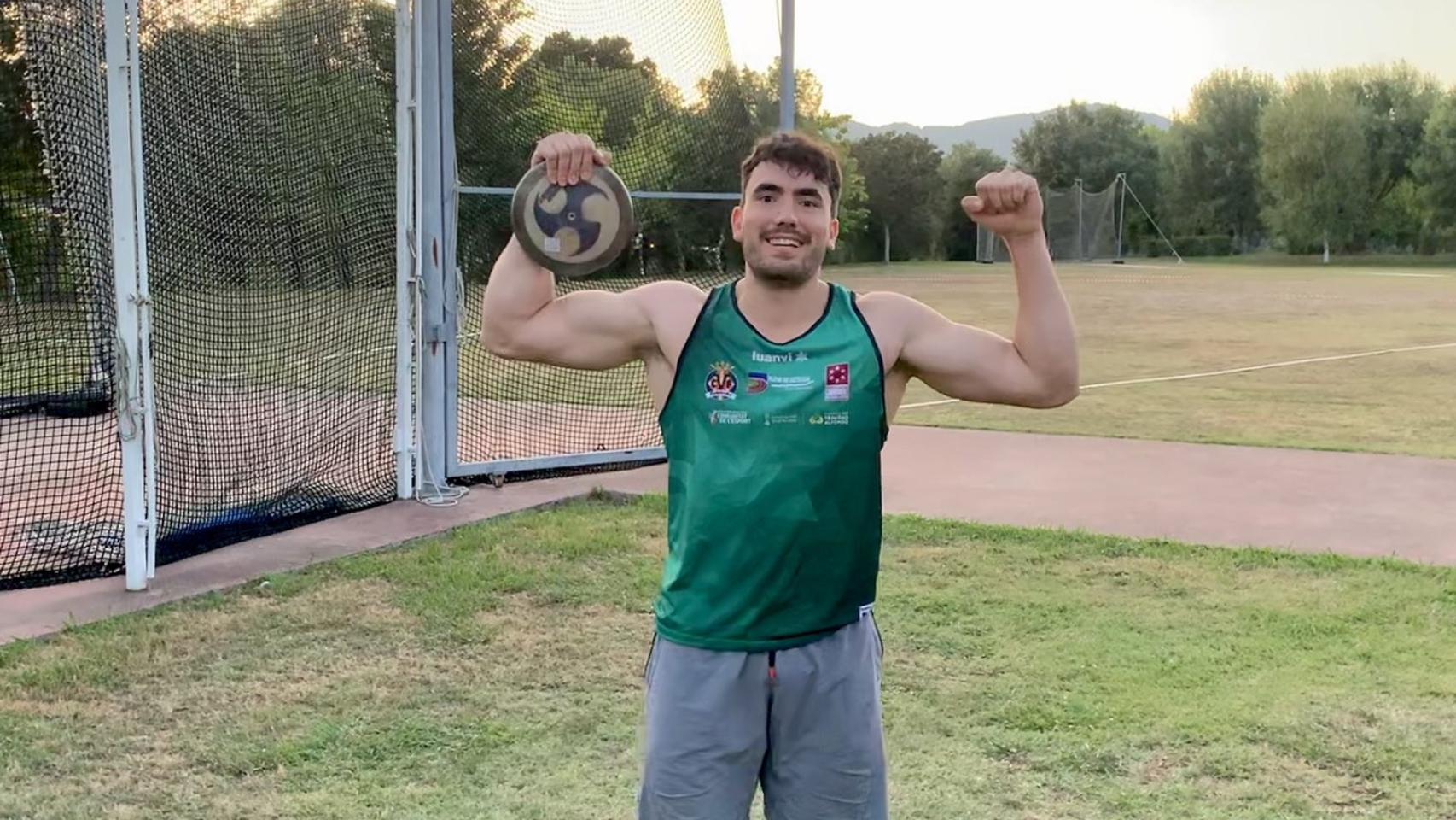 El vallisoletano Diego Casas, campeón de España de disco