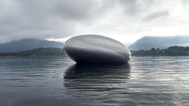 El espectacular restaurante flotante situado en medio de un fiordo que recuerda a El Menú