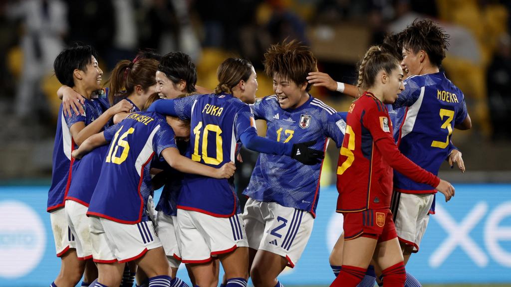 Gol de Japón contra España