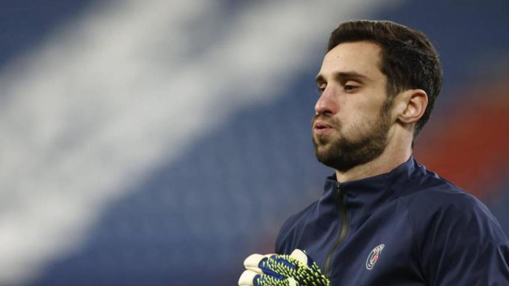 Sergio Rico, con el PSG