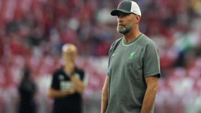 Klopp, durante un partido de pretemporada del Liverpool.