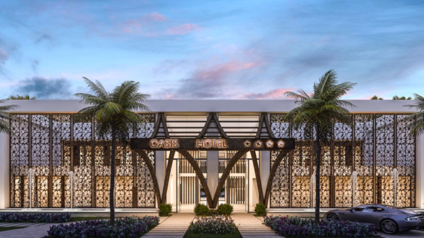 Diseño del nuevo hotel Eurostars en la Milla de Oro de Marbella.