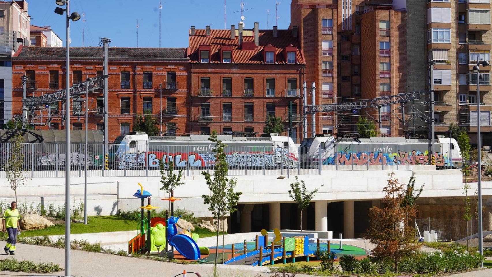 Imagen del nuevo túnel peatonal de Panaderos.
