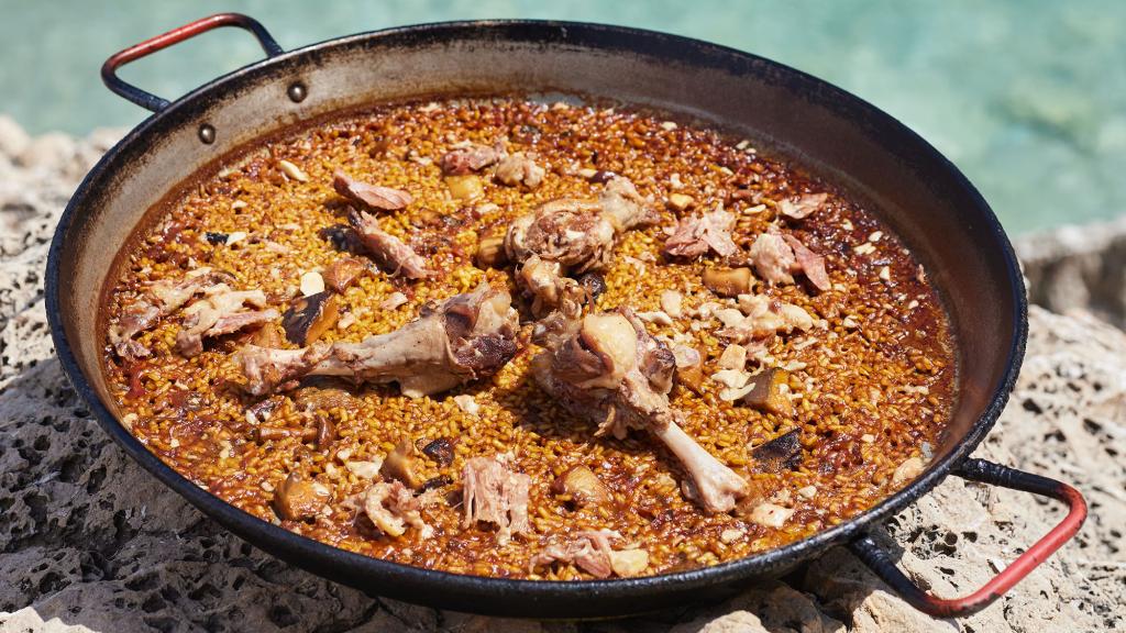 Uno de los deliciosos arroces de La Bandideta.