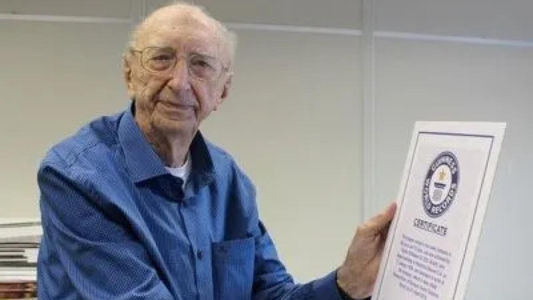 Walter Orthmann, el trabajador que lleva 85 años en la misma empresa