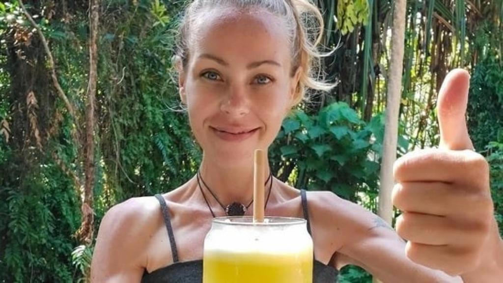 Imagen de la influencer vegana Zhanna Samsonova.