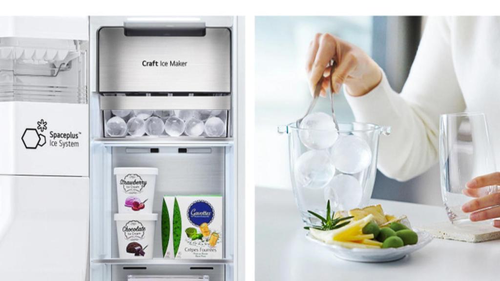 Sistema de fabricación de cubitos de hielo esféricos
