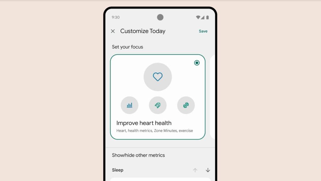 Personalización Fitbit
