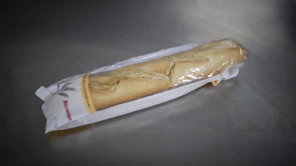 La barra de pan de Alcampo.