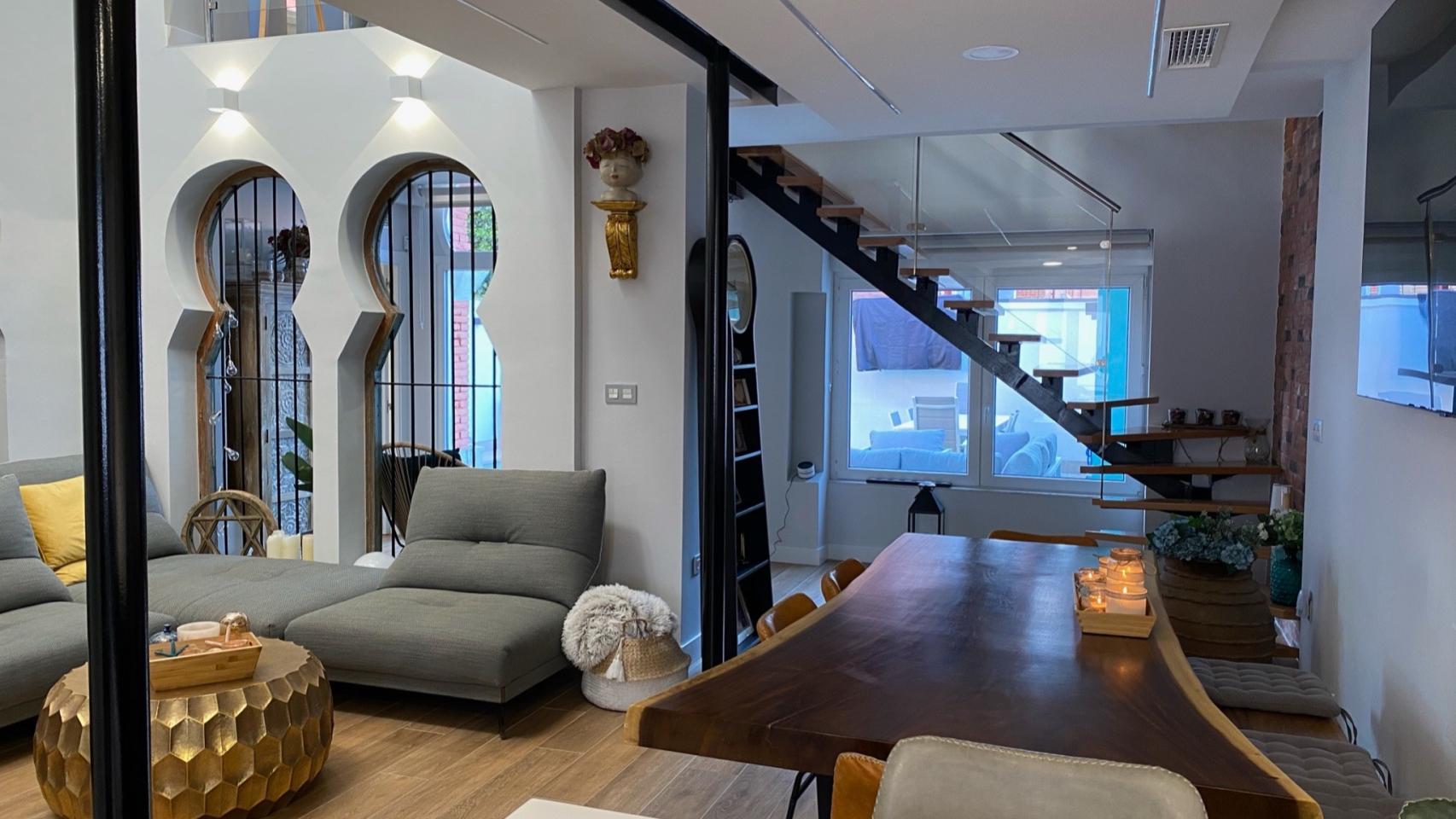 El interior de la antigua vivienda del Doctor Moreno