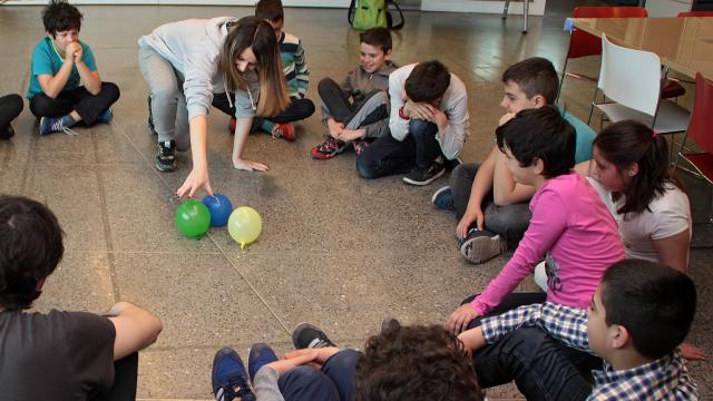 Imagen de archivo de un taller para niños
