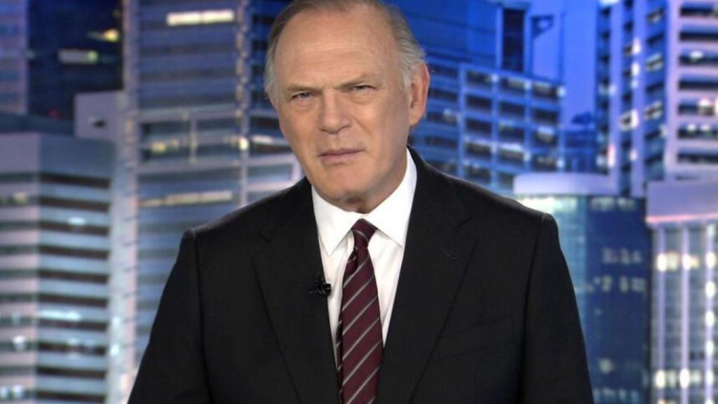 Pedro Piqueras en 'Informativos Telecinco'.
