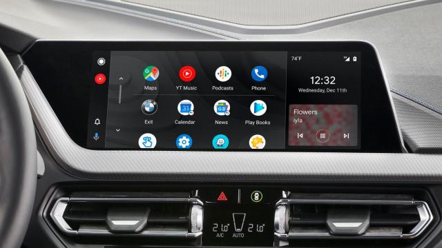 Android Auto en un coche de BMW