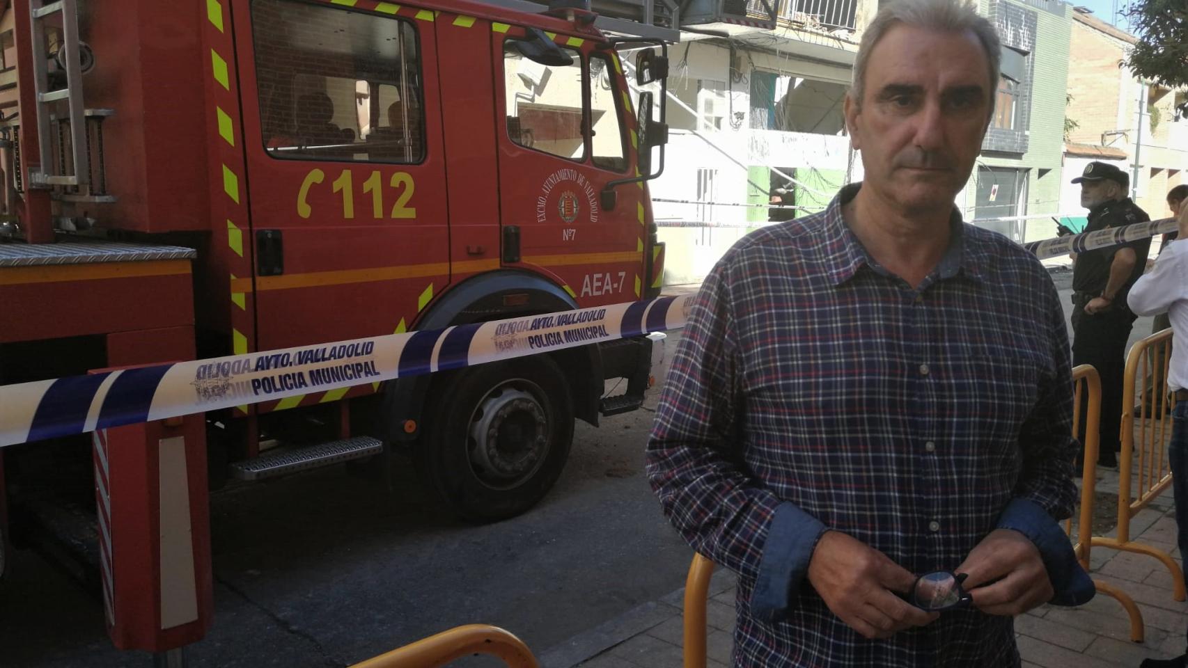 José Antonio Martín Martín, hijo y hermano de dos heridos en la explosión de la calle Goya de Valladolid