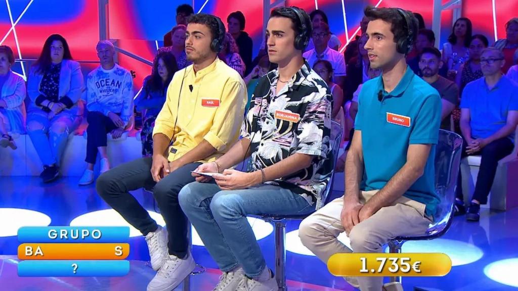 Los Mozos de Arousa en ‘Reacción en cadena’.