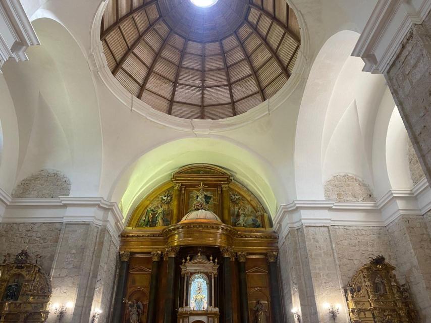 Interior del Monasterio de La Alconada en Ampudia