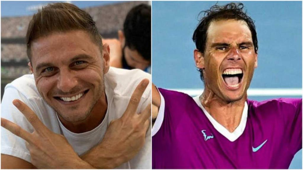 Joaquín Sánchez y Rafa Nadal