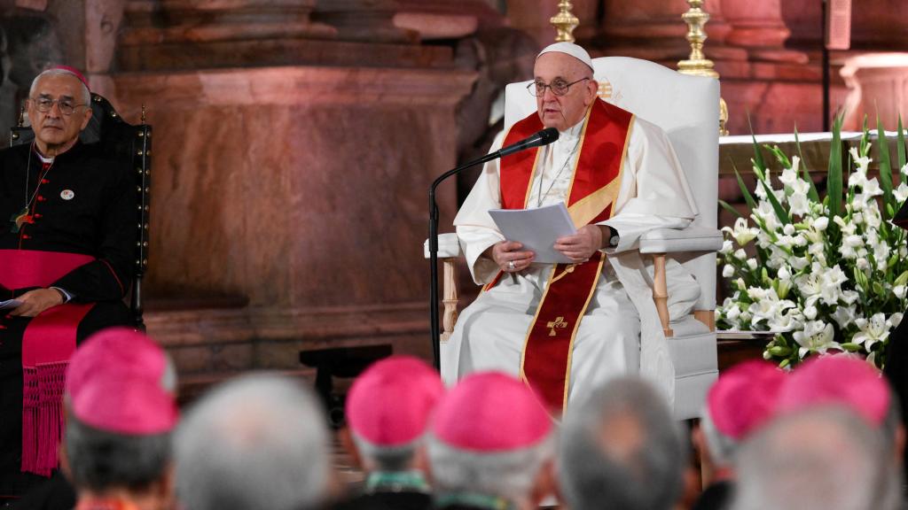 El papa Francisco este miércoles en Lisboa.
