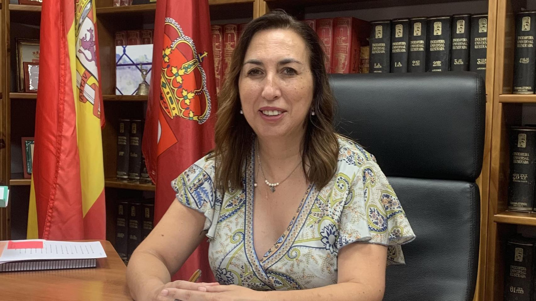 La alcaldesa de La Adrada, Pilar Martínez