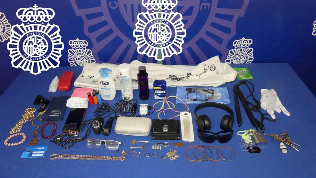 Objetos robados por una mujer en Salamanca
