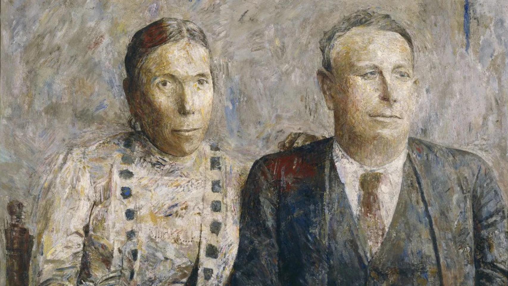 Antonio López: 'Sinforoso y Josefa', 1955. Museo Reina Sofía.