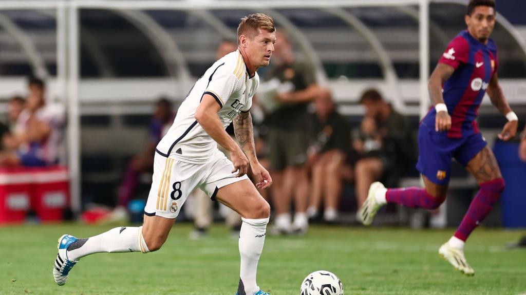 Toni Kroos, en un partido de pretemporada.