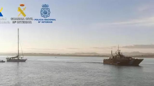 Interceptan en Cantabria un velero con 2.000 kilos de cocaína, el mayor alijo incautado en la región