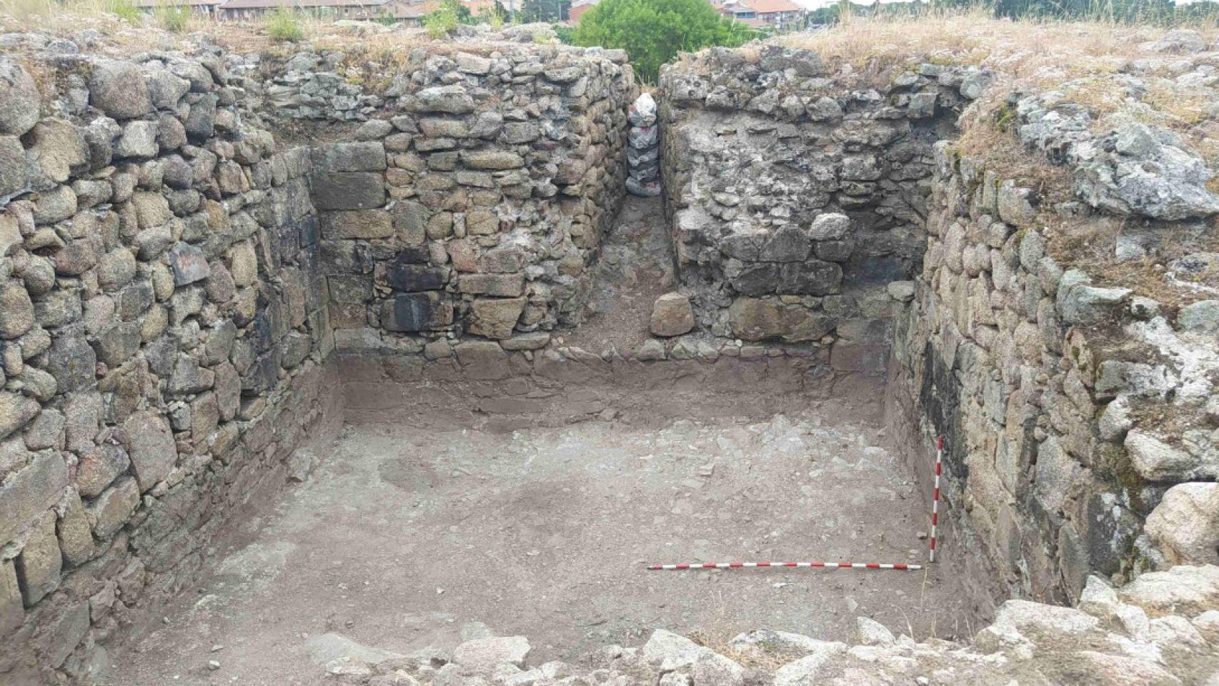 Una imagen de los restos arqueológicos.