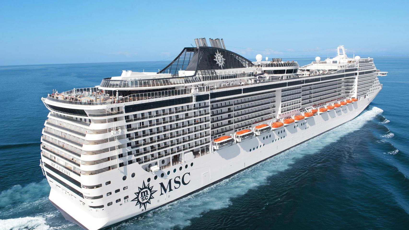 Un crucero de la empresa MSC