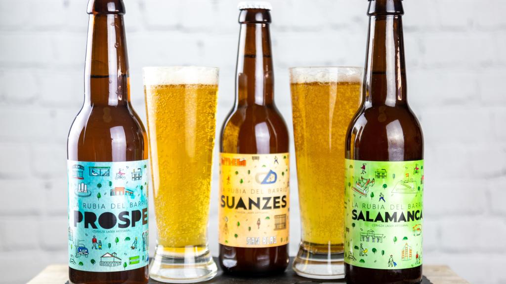 Tercios de la Cerveza Dichosa.