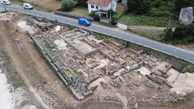 Panorámica del yacimiento Adro Vello.
