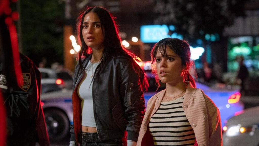 Melissa Barrera y Jenna Ortega en 'Scream 6'.