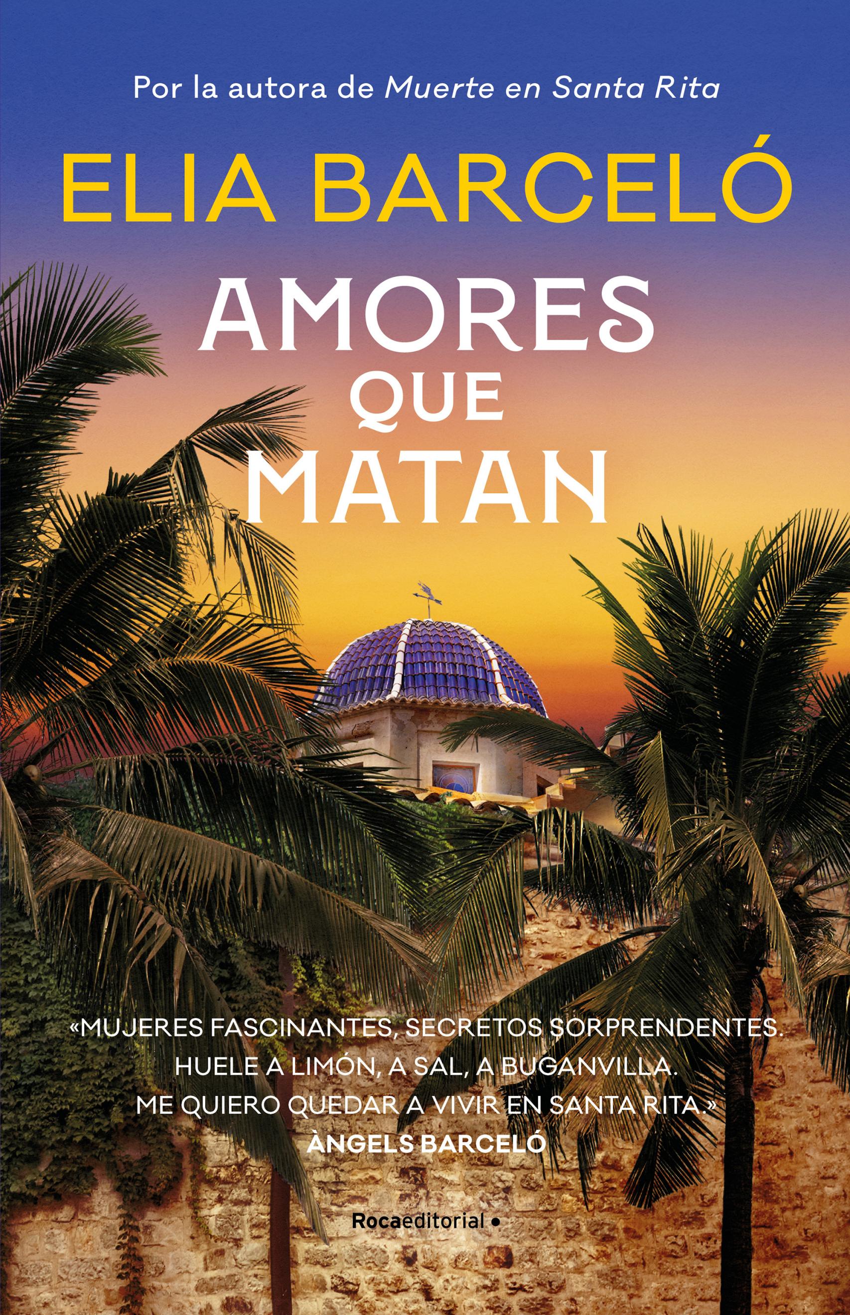 Portada del libro 'Amores que matan', de Elia Barceló.