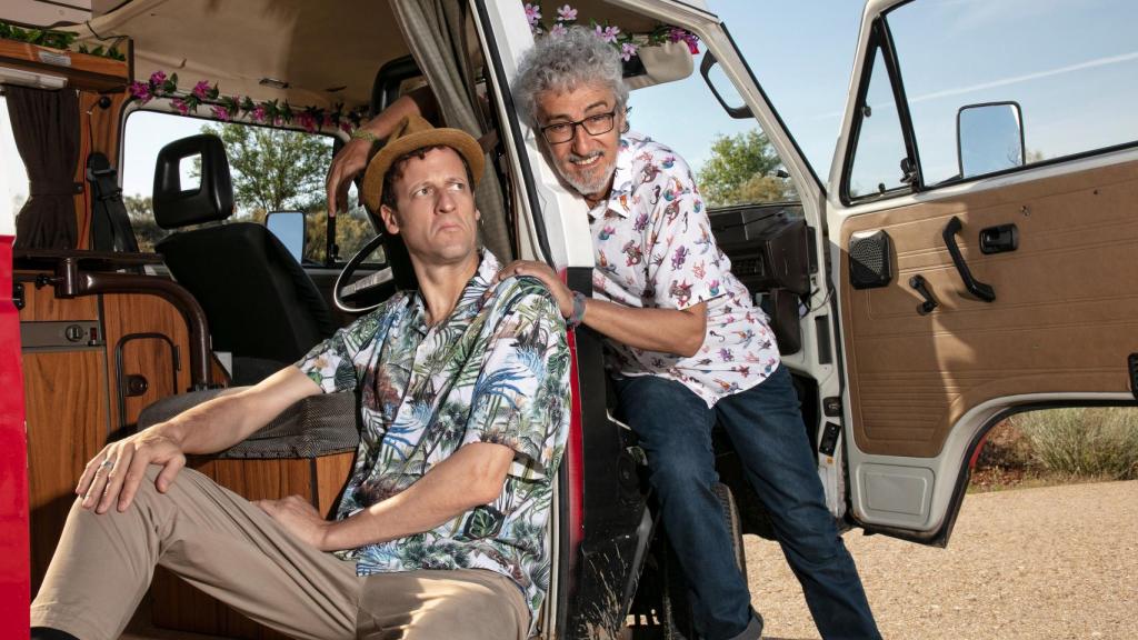 Edu Soto y David Fernández en 'Dos de los nuestros'.