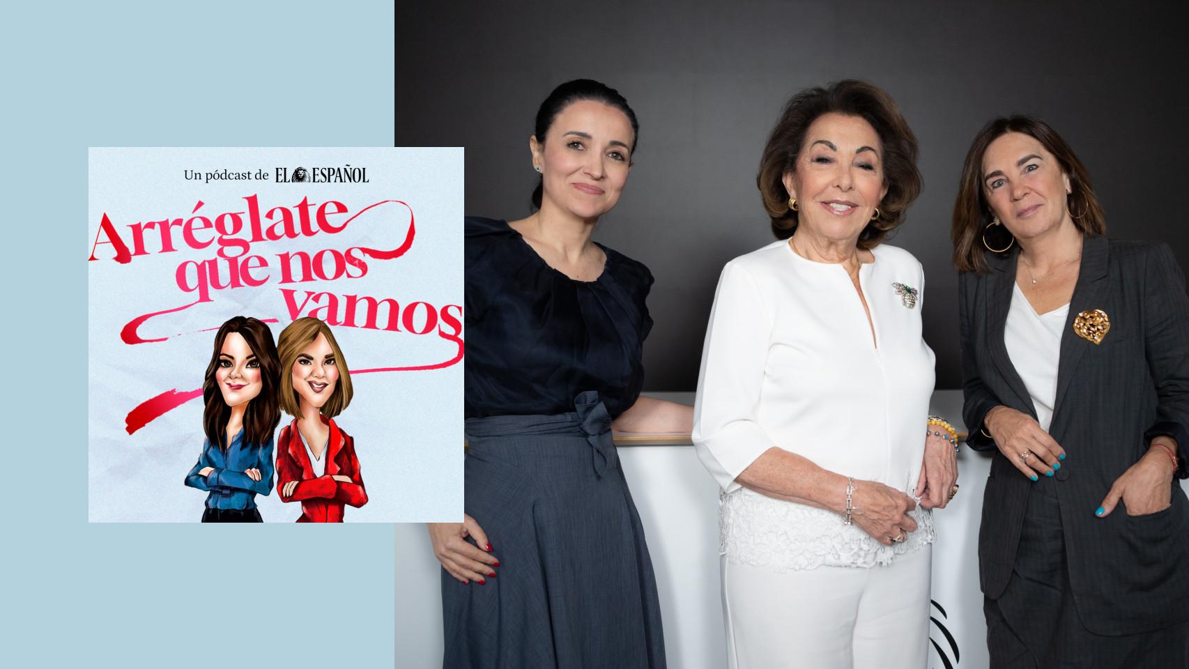 Cruz Sánchez de Lara, Carmen Navarro y Charo Izquierdo en 'Arréglate que nos vamos'.