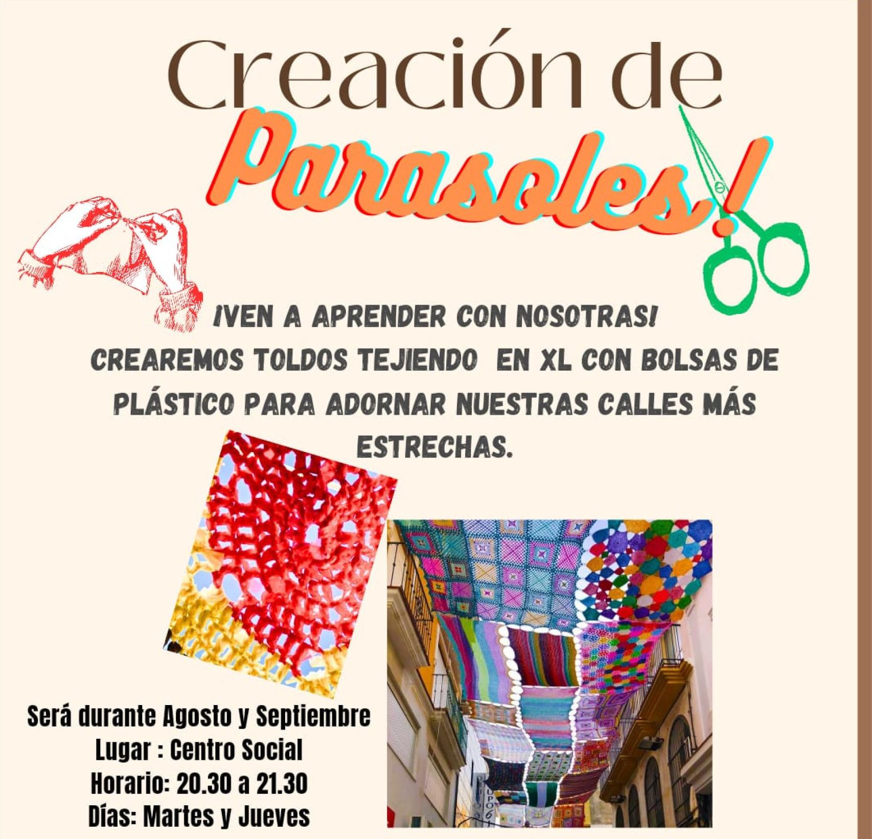 Parasoles cartel
