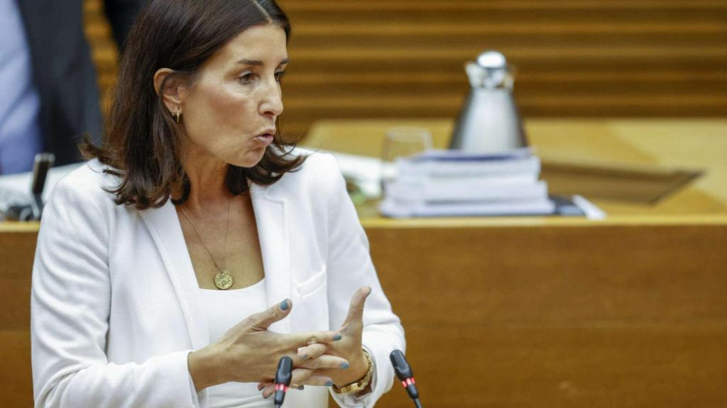 La consellera de Hacienda y exportavoz de Ciudadanos, Ruth Merino.