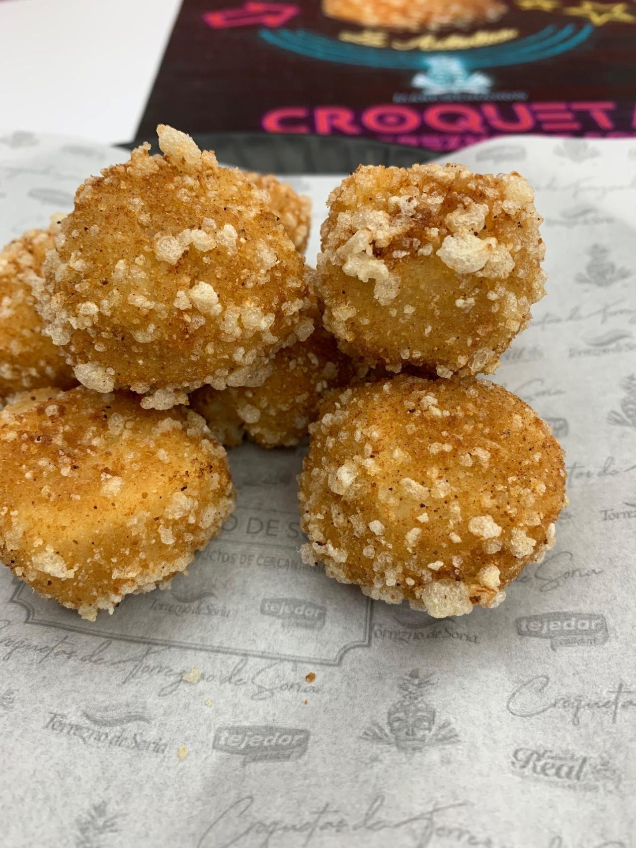 Lla croqueta de torrezno que va a revolucionar los bares