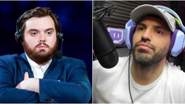 Ibai Llanos y 'Kun' Agüero