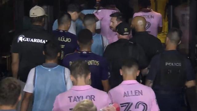 El incidente de Leo Messi en el Inter de Miami