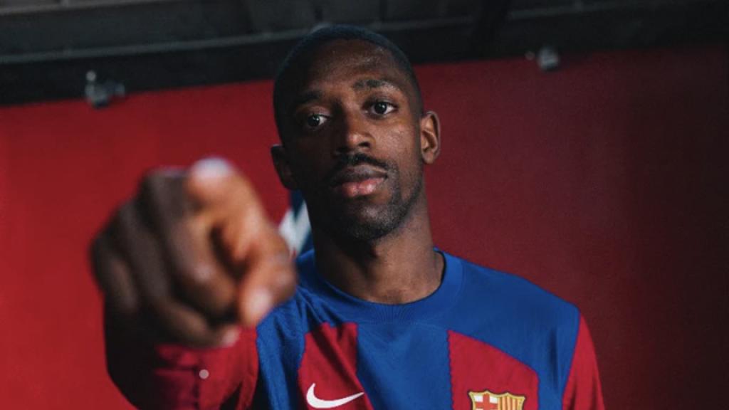 Ousmane Dembélé, en una campaña del FC Barcelona