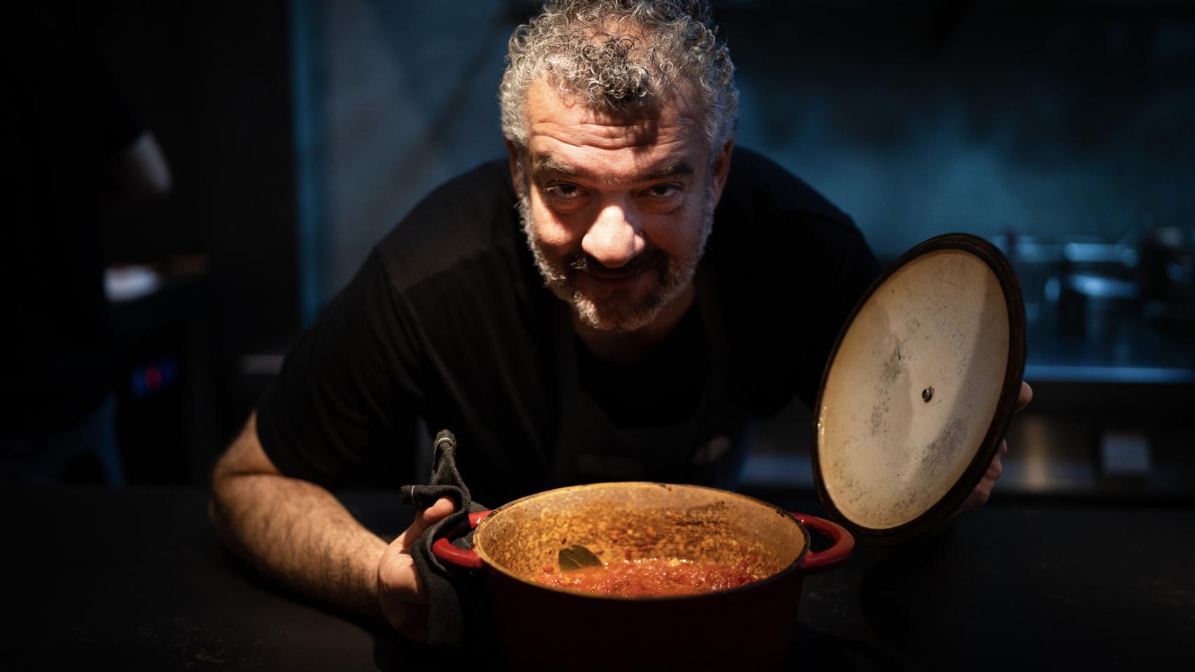 El chef estrella Michelín, Dani Carnero.
